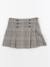 Jupe - 8 ans Gris, marron 1 - vertbaudet enfant 