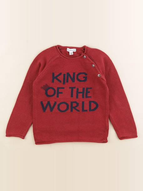 Pull - 36 mois Rouge 1 - vertbaudet enfant 