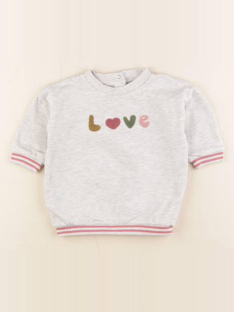 Robe - 9 mois Gris 1 - vertbaudet enfant 