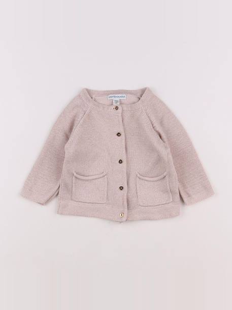 Gilet - 6 mois Rose 1 - vertbaudet enfant 