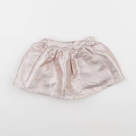 Jupe - 12 mois Rose, or 1 - vertbaudet enfant 