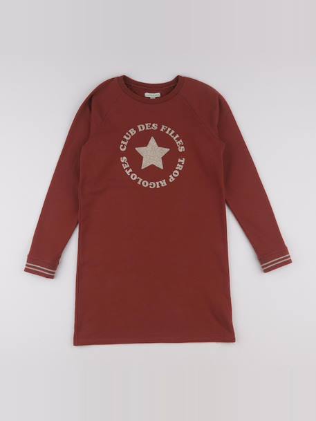 Robe - 10 ans Marron 1 - vertbaudet enfant 