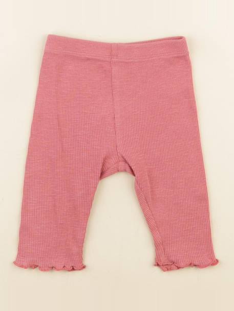 Legging court - 6 mois Rose 1 - vertbaudet enfant 