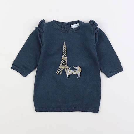 Robe - 3 mois Bleu 1 - vertbaudet enfant 