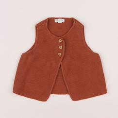 Seconde main-Fille-Gilet - 6 mois