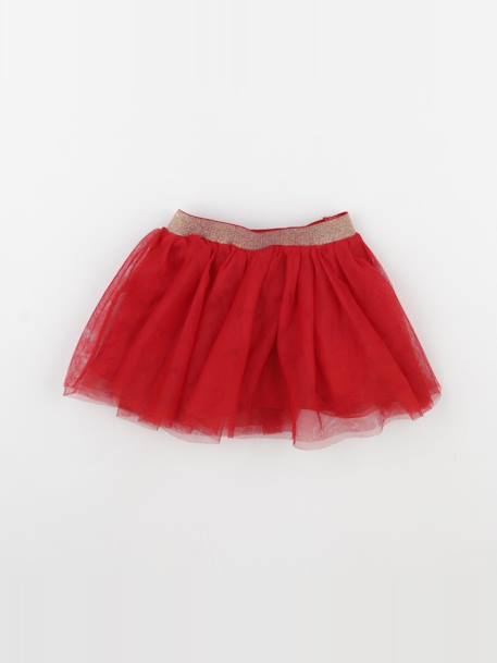 Jupe - 18 mois Rouge, or 1 - vertbaudet enfant 