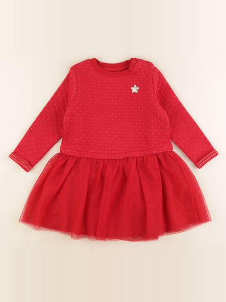 Robe - 3 ans Rouge, or 1 - vertbaudet enfant 