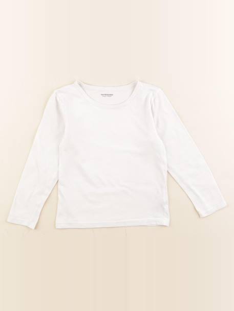 Maillot de corps - 6 ans Blanc 1 - vertbaudet enfant 