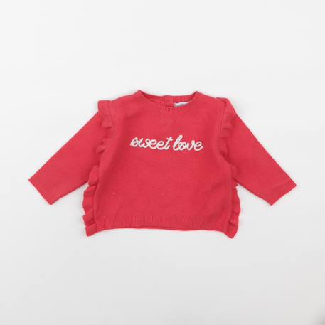 Pull - 6 mois Rose 1 - vertbaudet enfant 
