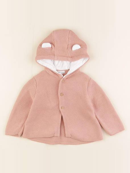 Gilet - 9 mois Rose 1 - vertbaudet enfant 