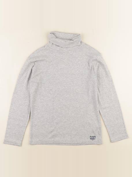 Sous-pull - 10 ans Gris 1 - vertbaudet enfant 