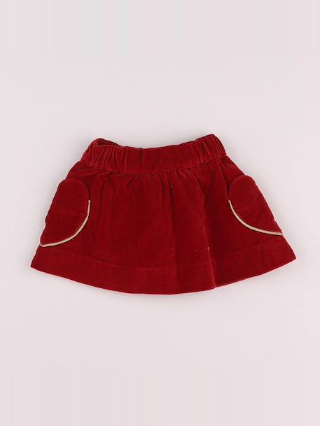 Jupe - 3 mois Rouge 1 - vertbaudet enfant 