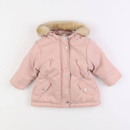 Parka - 6 mois Rose 1 - vertbaudet enfant 