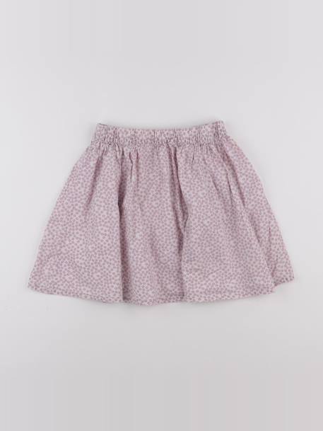 Jupe - 10 ans Blanc, violet 1 - vertbaudet enfant 