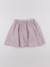 Jupe - 10 ans Blanc, violet 1 - vertbaudet enfant 
