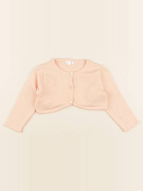 Gilet - 18 mois Orange 1 - vertbaudet enfant 