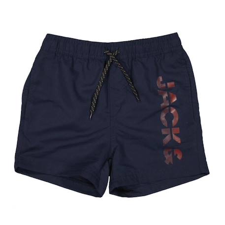 Short de bain haruba Marine+Vert 1 - vertbaudet enfant 
