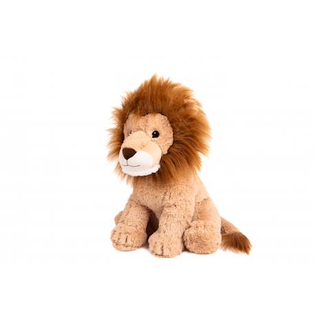 Peluche géante léon le lion assis  - made in france Marron 4 - vertbaudet enfant 