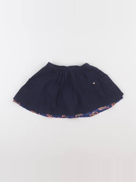 Jupe réversible - 3 ans Bleu, rose 1 - vertbaudet enfant 