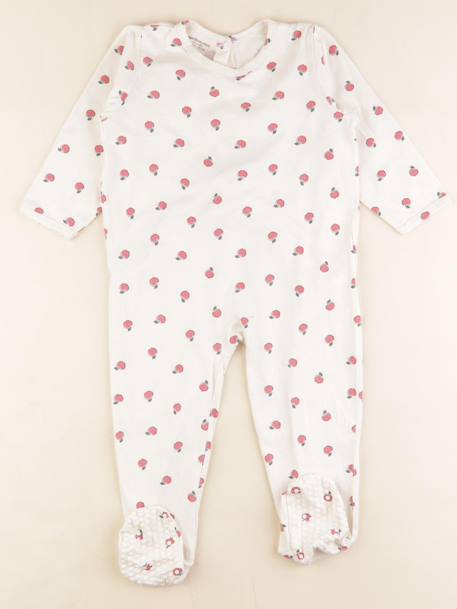Pyjama coton - 36 mois Blanc 1 - vertbaudet enfant 