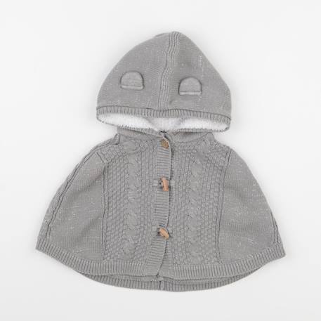 Cape - 12 mois Gris 1 - vertbaudet enfant 