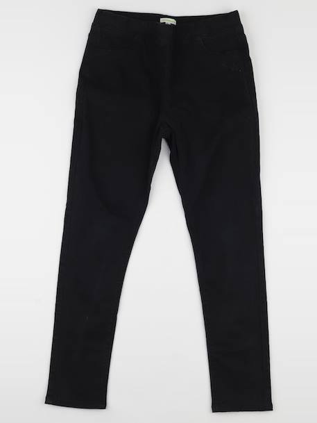 Jegging - 14 ans Noir 1 - vertbaudet enfant 