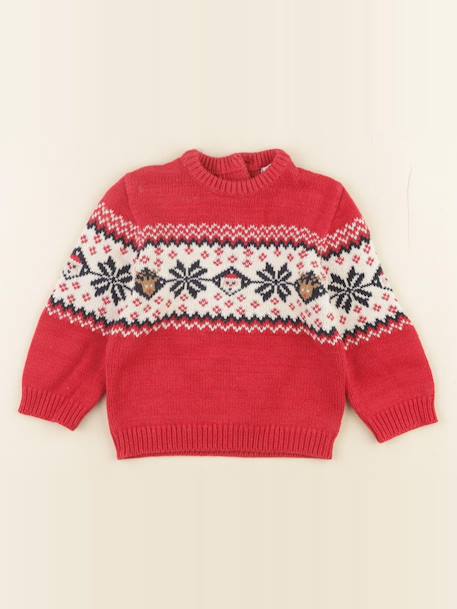 Pull - 18 mois Rouge 1 - vertbaudet enfant 
