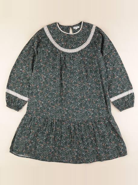 Robe - 12 ans Vert 1 - vertbaudet enfant 