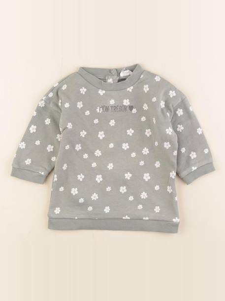 Robe - 12 mois Vert 1 - vertbaudet enfant 