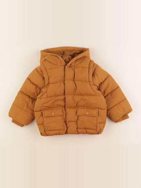 Doudoune - 18 mois Marron 1 - vertbaudet enfant 