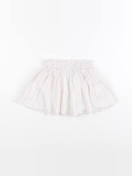 Jupe - 3 ans Blanc, rose 1 - vertbaudet enfant 