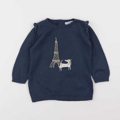 Robe - 6 mois Bleu 1 - vertbaudet enfant 