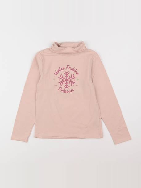 Sous-pull - 8 ans Rose 1 - vertbaudet enfant 