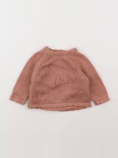 Seconde main-Fille-Gilet - 3 mois