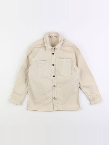 Veste imprimé au dos - 8 ans Beige 1 - vertbaudet enfant 
