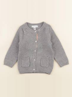 Seconde main-Fille-Gilet - 6 mois