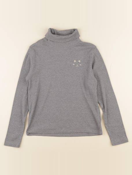 Sous-pull - 10 ans Gris 1 - vertbaudet enfant 