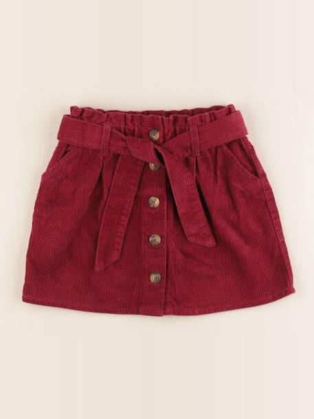 Jupe - 6 ans Rouge 1 - vertbaudet enfant 