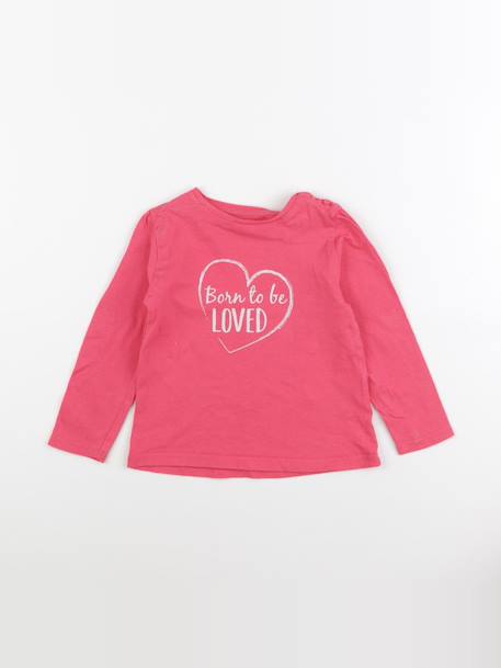 Tee-shirt - 2 ans Rose 1 - vertbaudet enfant 