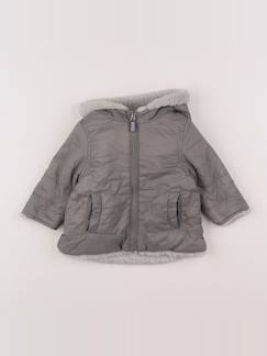 Seconde main-Garçon-Veste réversibledoublé - 6 mois
