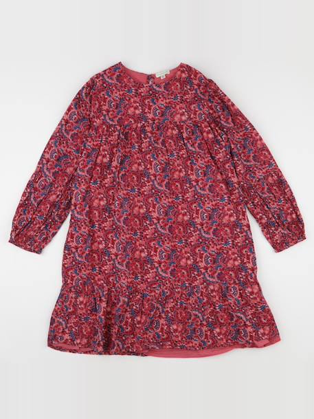 Robe - 12 ans Rouge 1 - vertbaudet enfant 