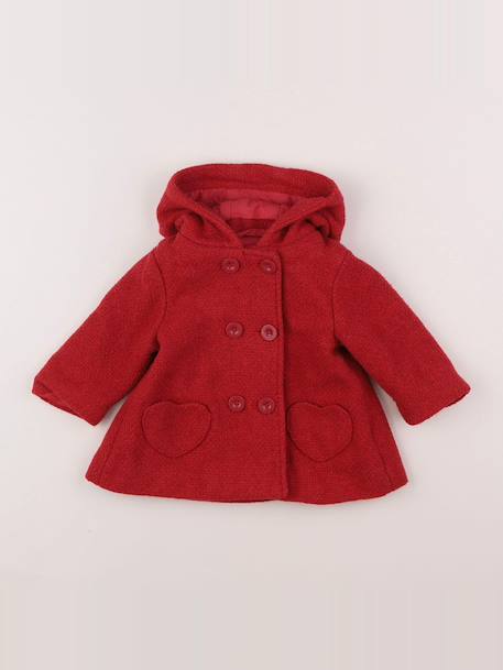 Parka - 6 mois Rouge 1 - vertbaudet enfant 