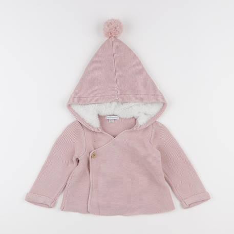 Gilet - 12 mois Rose 1 - vertbaudet enfant 