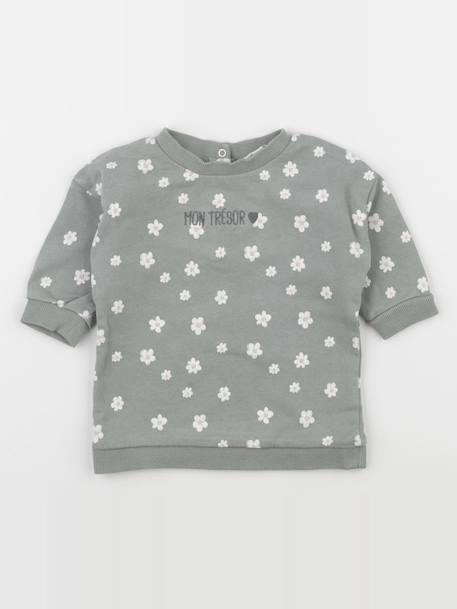 Robe - 6 mois Vert 1 - vertbaudet enfant 