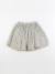 Jupe coton - 8 ans Beige 1 - vertbaudet enfant 