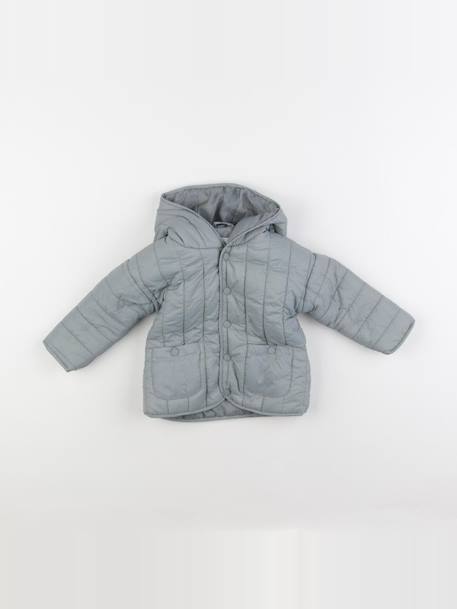 Doudoune - 12 mois Gris 1 - vertbaudet enfant 