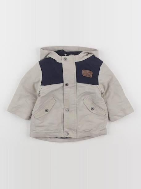 Veste doublure amovible - 6 mois Beige 1 - vertbaudet enfant 