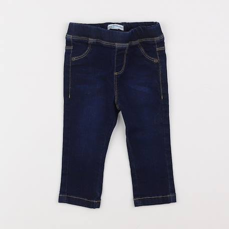 Jegging - 12 mois Bleu 1 - vertbaudet enfant 