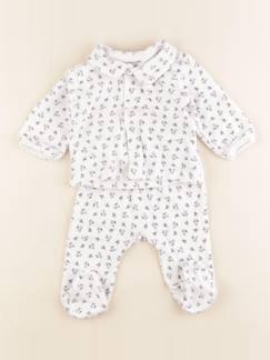 Seconde main-Fille-Pyjama velours - 3 mois
