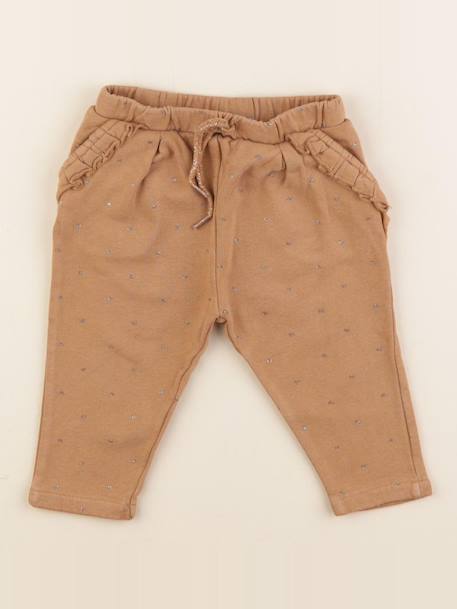 Jogging - 9 mois Marron, argent 1 - vertbaudet enfant 